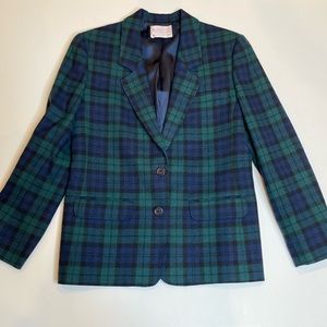 Vintage Pendleton 100% virgin wool blazer